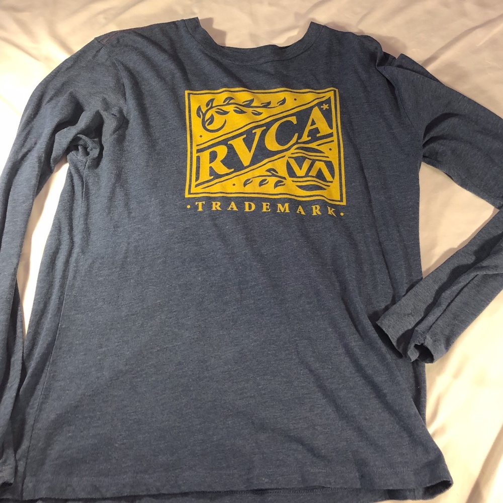 RVCA Trademark Long Sleeve T-Shirt